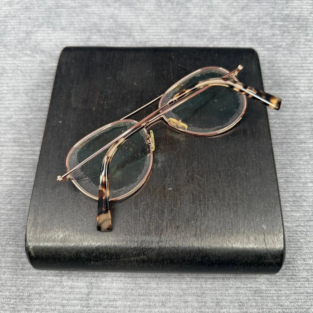 Warby Parker York 2233 Rose Gold Aviator Eyeglasses Frames 53-15-145 Mens Womens